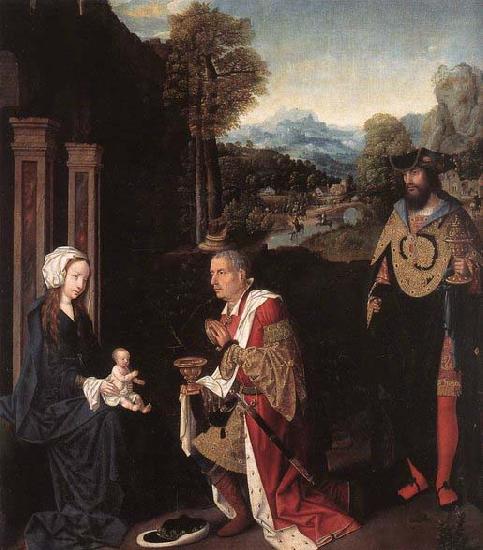 Master of Hoogstraeten Adoration of the Magi oil painting picture